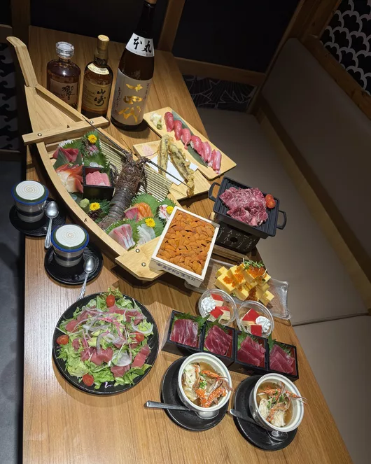Luxurious Seafood Course